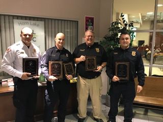 Awards presented to Horn Lake firefighters